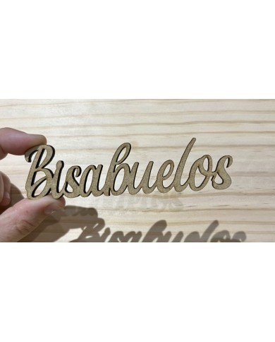 bisabuelos en madera nombre regalo boda eventos detalles especiales